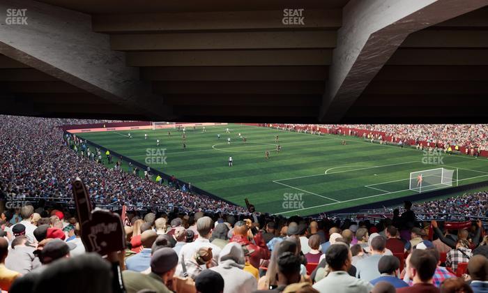 Northwest Stadium - Section 215 Seat View