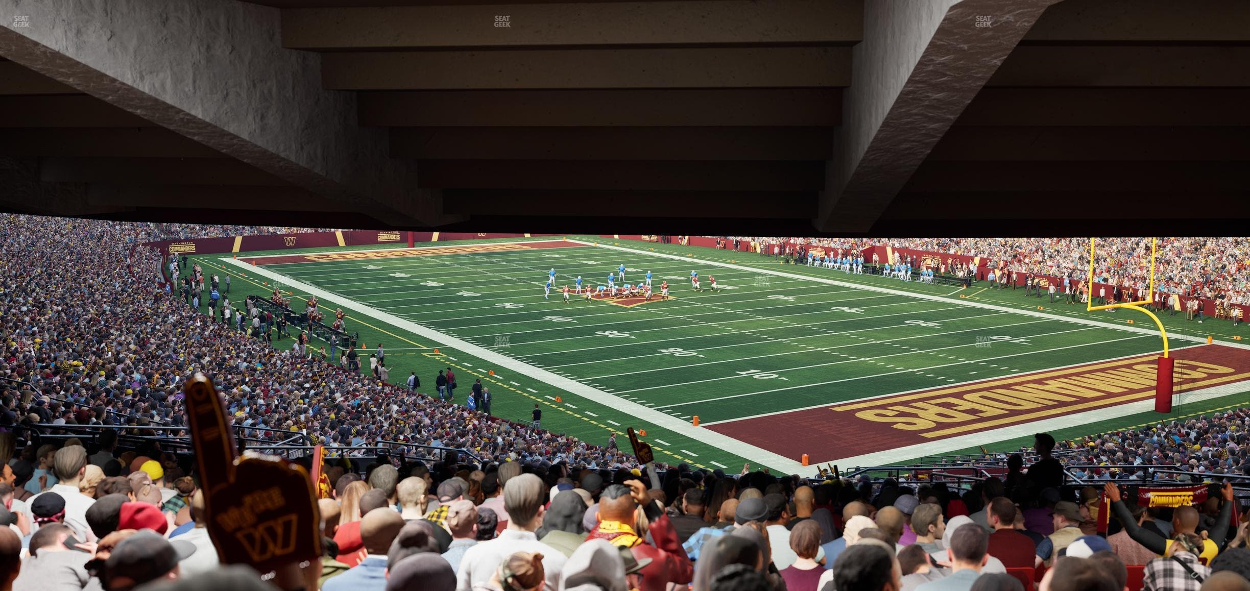 Northwest Stadium - Section 215 Seat View
