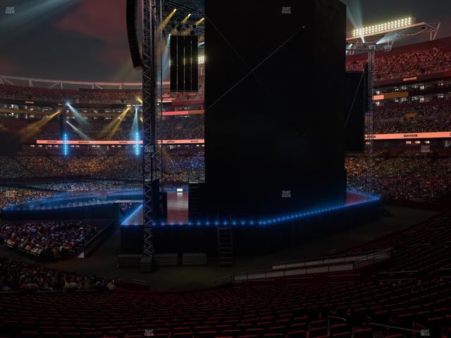 Northwest Stadium - Section 215 Seat View