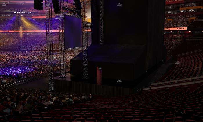 Northwest Stadium - Section 216 Seat View