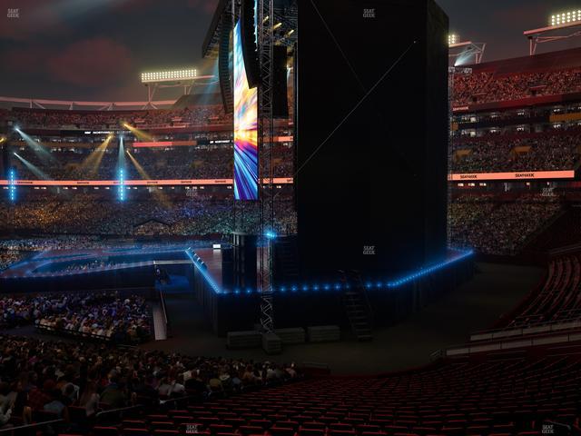 Northwest Stadium - Section 216 Seat View