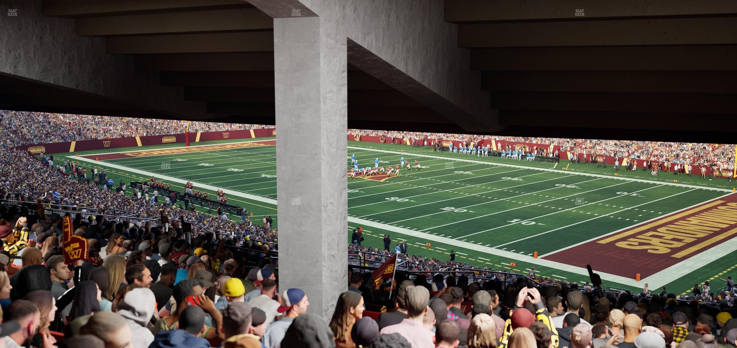 Northwest Stadium - Section 216 Seat View