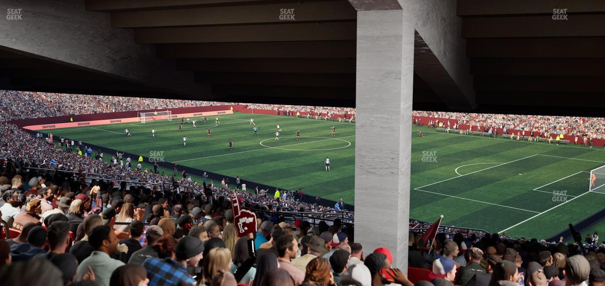 Northwest Stadium - Section 216 Seat View