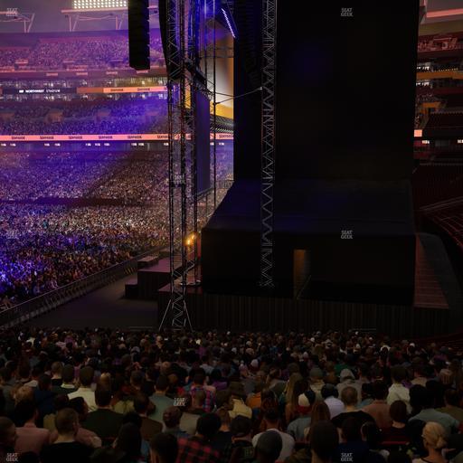 Northwest Stadium - Section 217 Seat View