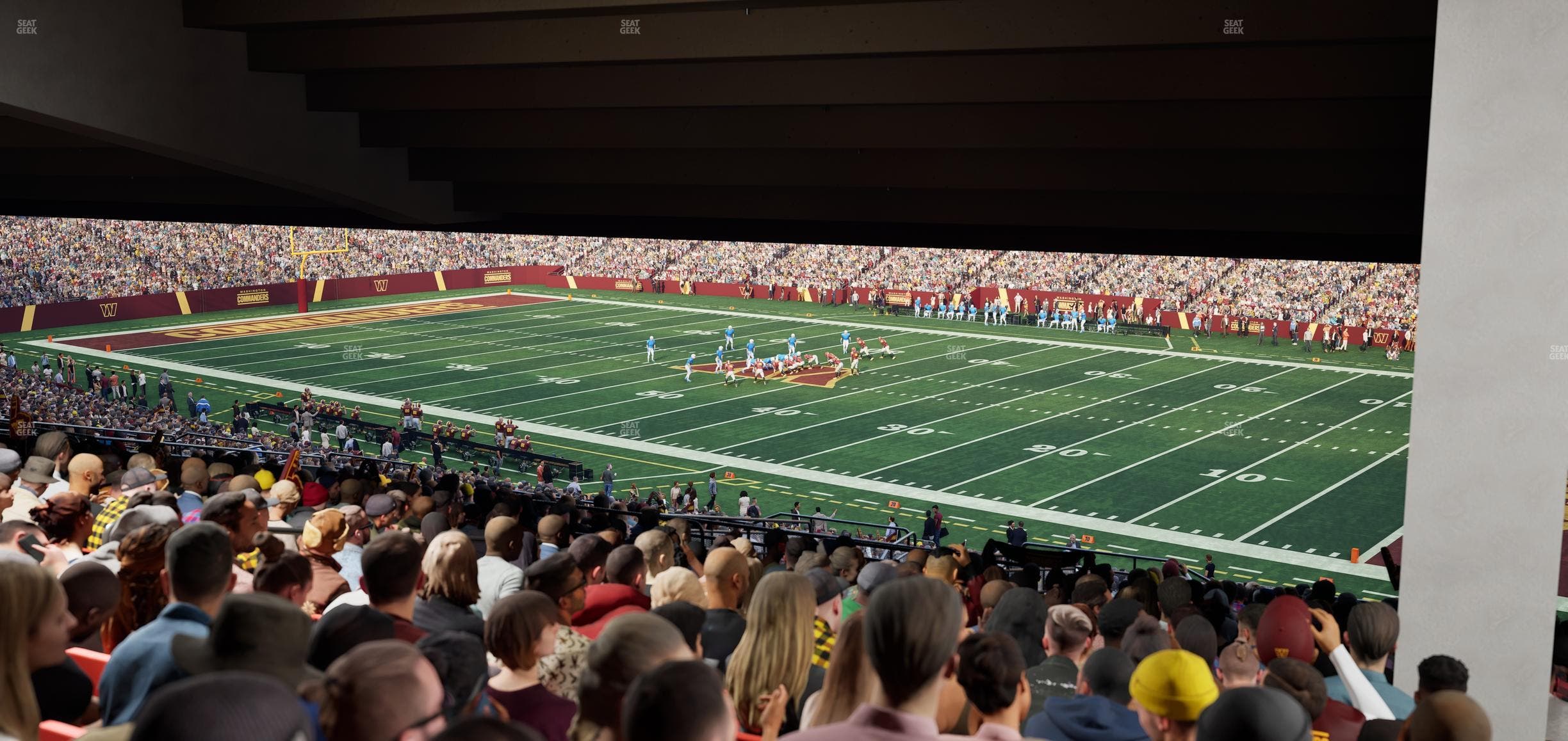 Northwest Stadium - Section 217 Seat View