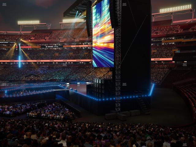 Northwest Stadium - Section 217 Seat View