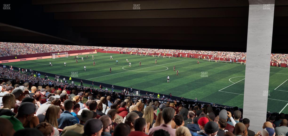 Northwest Stadium - Section 217 Seat View