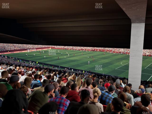 Northwest Stadium - Section 217 Seat View Northwest Stadium - Section 217 Seat View