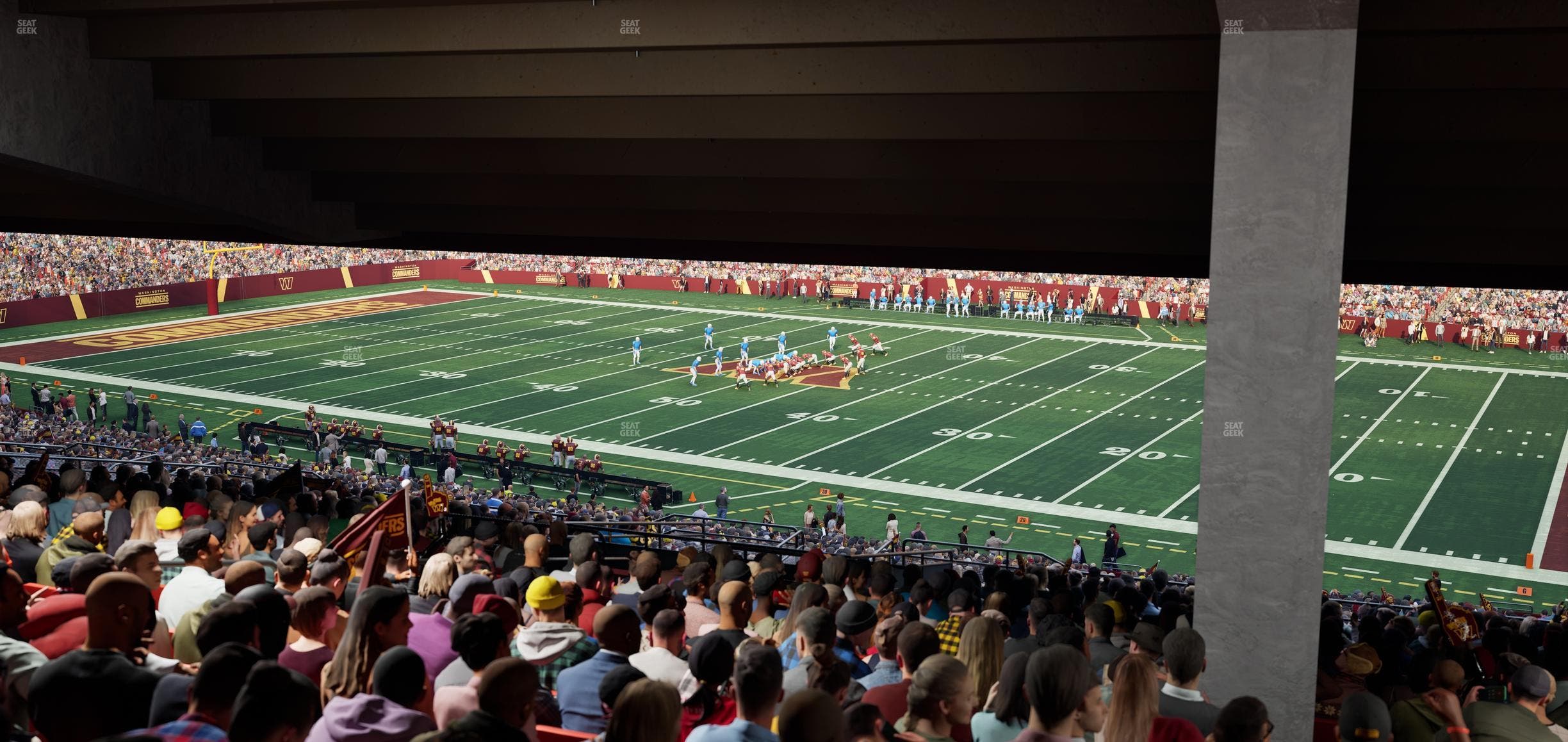 Northwest Stadium - Section 218 Seat View