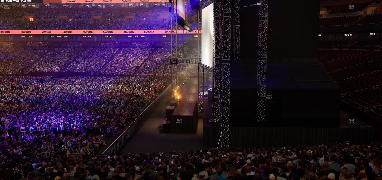 Northwest Stadium - Section 218 Seat View