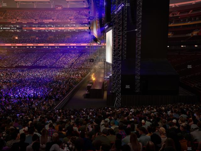 Northwest Stadium - Section 218 Seat View