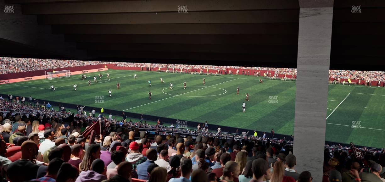 Northwest Stadium - Section 218 Seat View