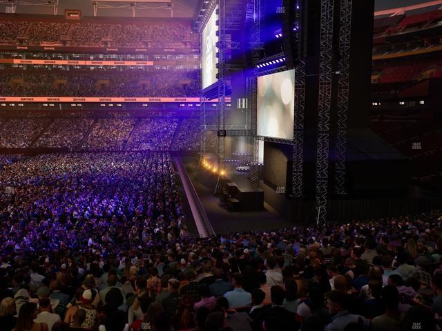 Northwest Stadium - Section 219 Seat View