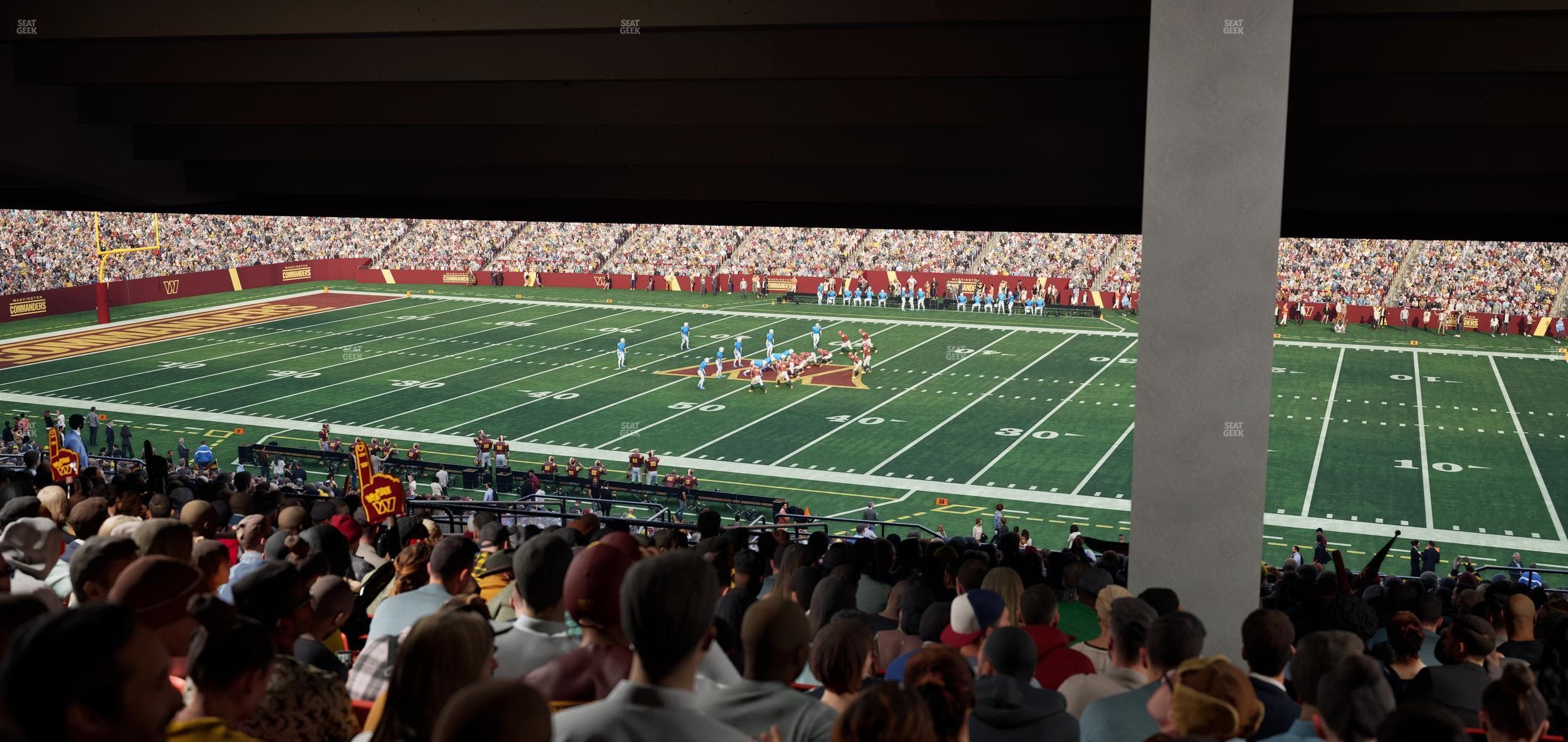 Northwest Stadium - Section 219 Seat View