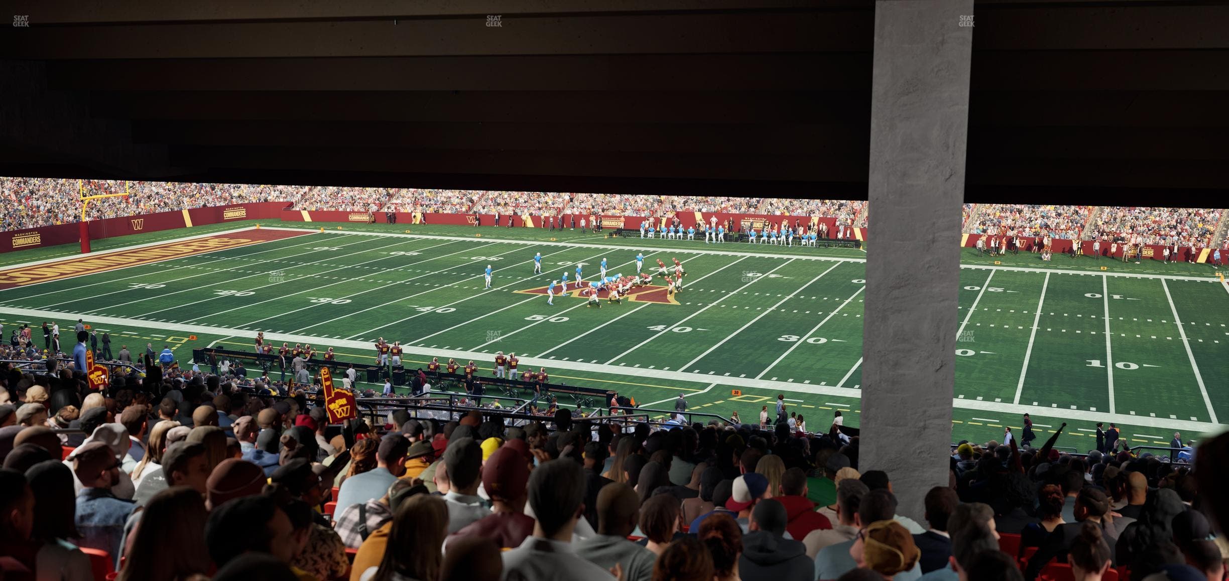Northwest Stadium - Section 219 Seat View
