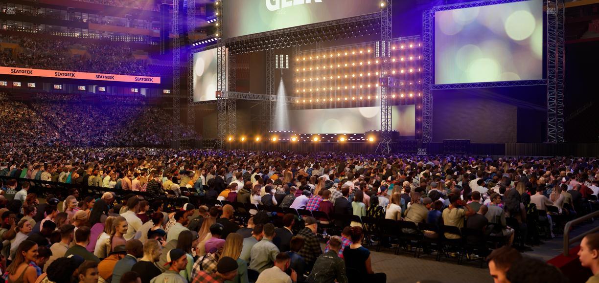 Northwest Stadium - Section 22 Seat View