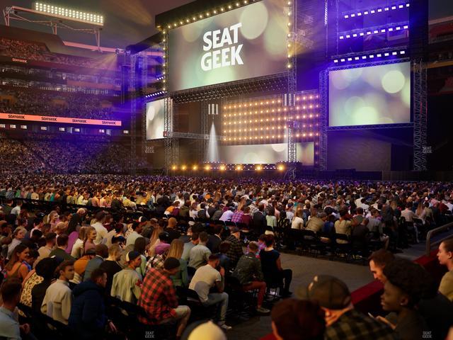 Northwest Stadium - Section 22 Seat View