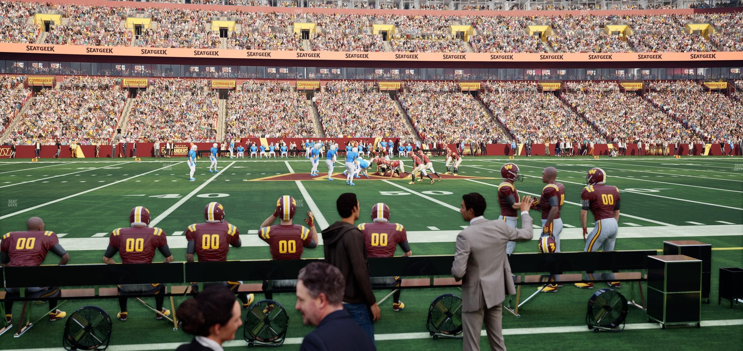 Northwest Stadium - Section 22 Seat View