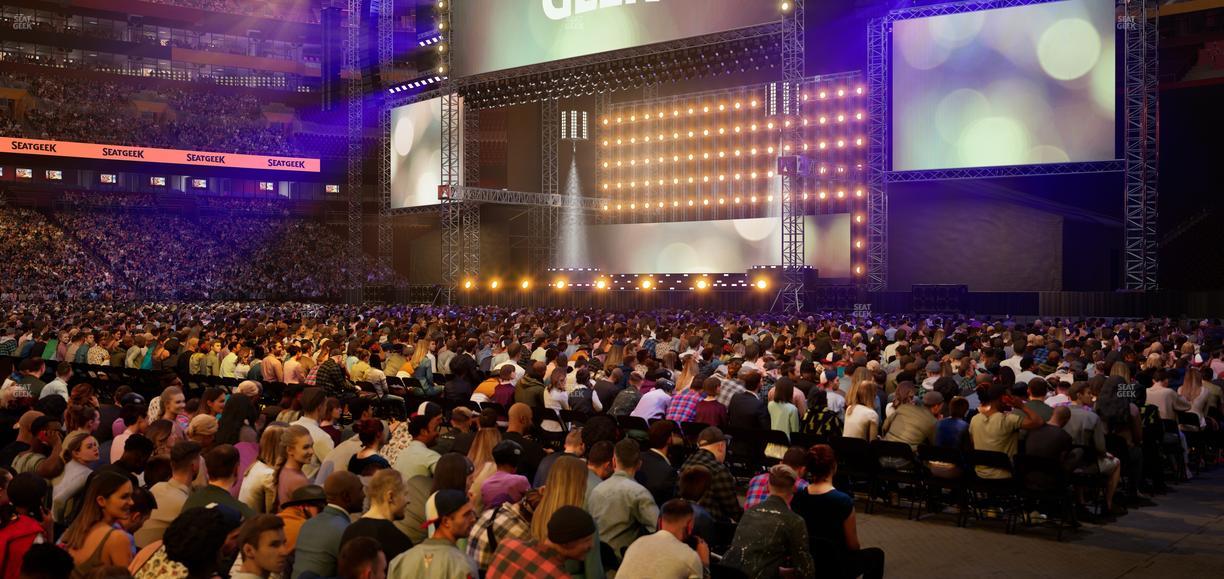 Northwest Stadium - Section 22 Seat View