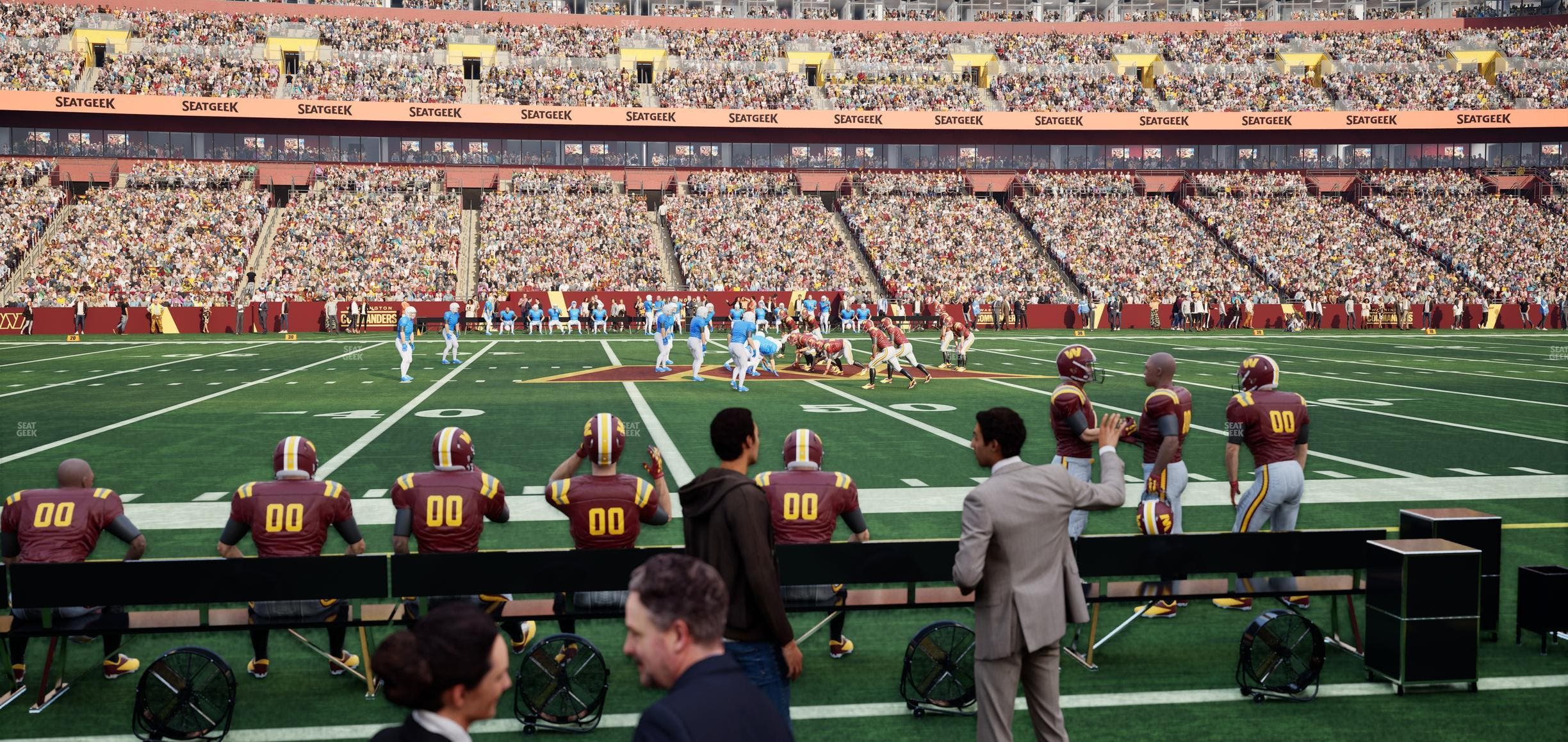 Northwest Stadium - Section 22 Seat View