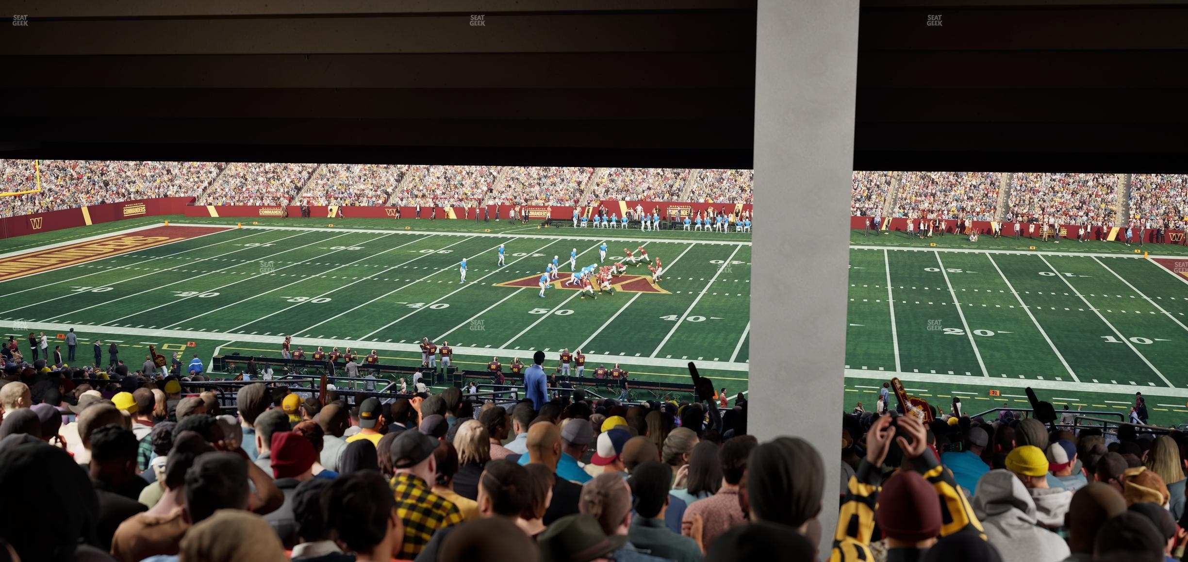 Northwest Stadium - Section 220 Seat View