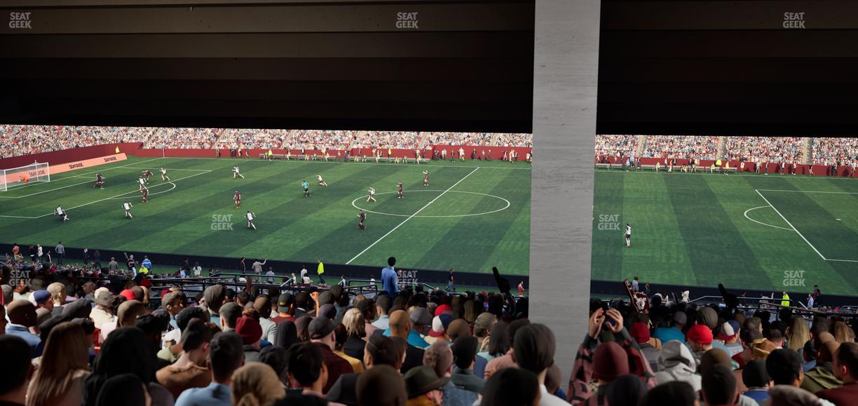 Northwest Stadium - Section 220 Seat View