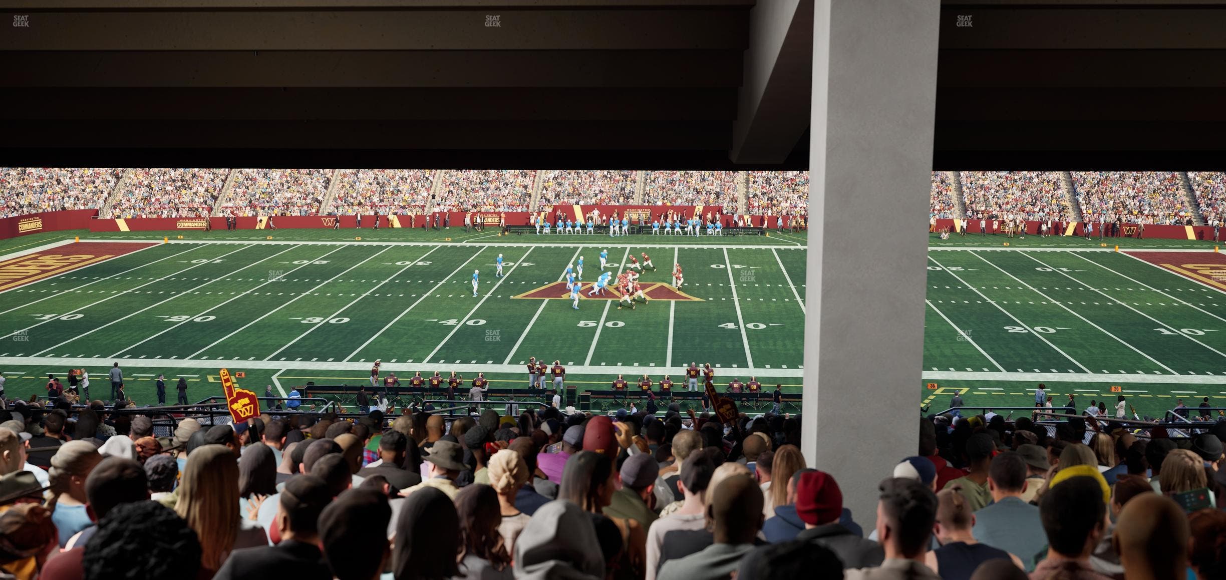 Northwest Stadium - Section 221 Seat View
