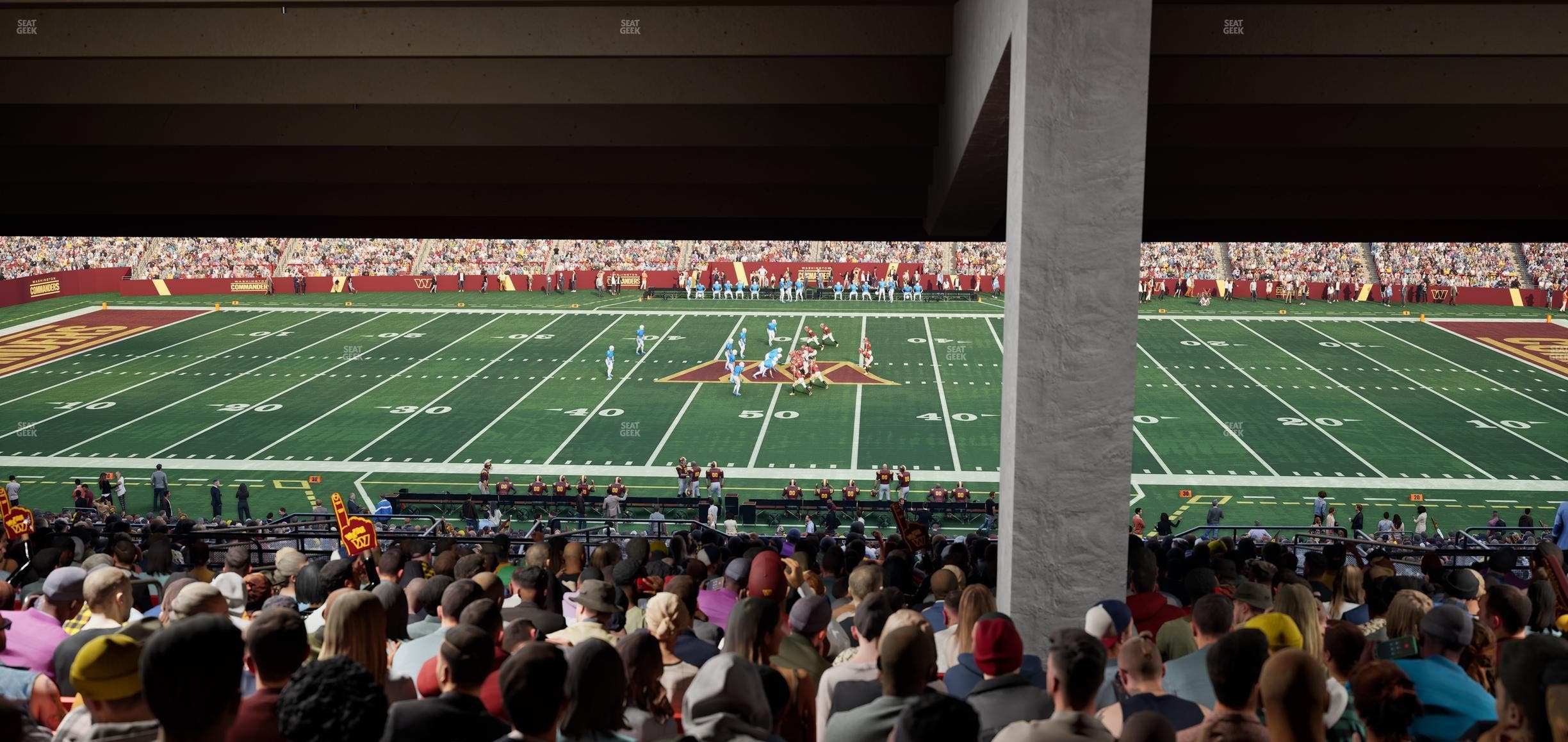 Northwest Stadium - Section 221 Seat View