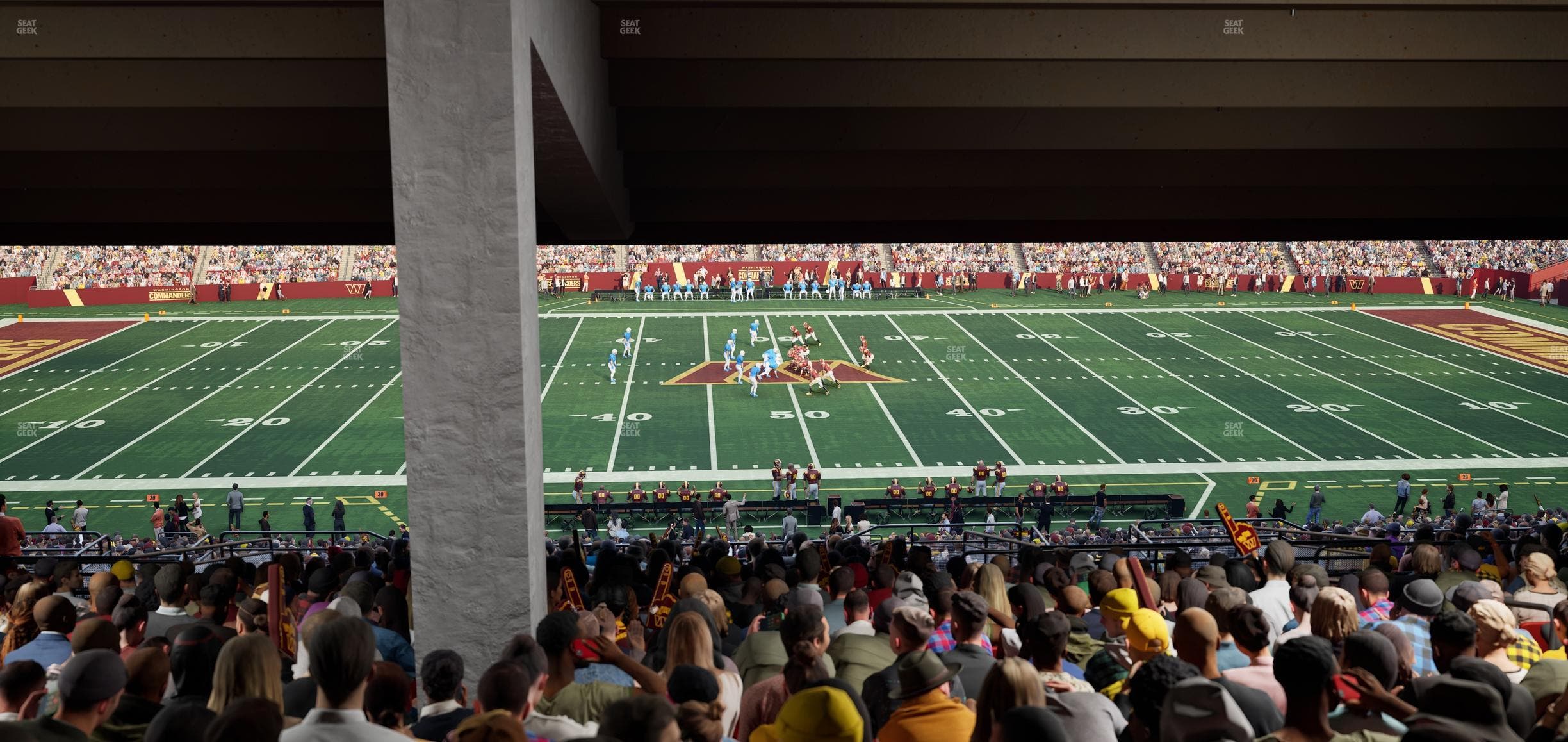 Northwest Stadium - Section 222 Seat View