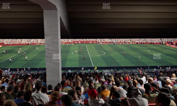 Northwest Stadium - Section 222 Seat View