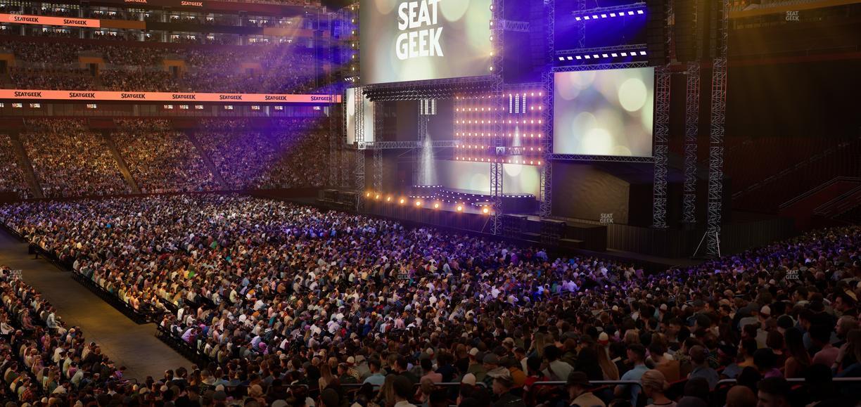 Northwest Stadium - Section 222 Seat View