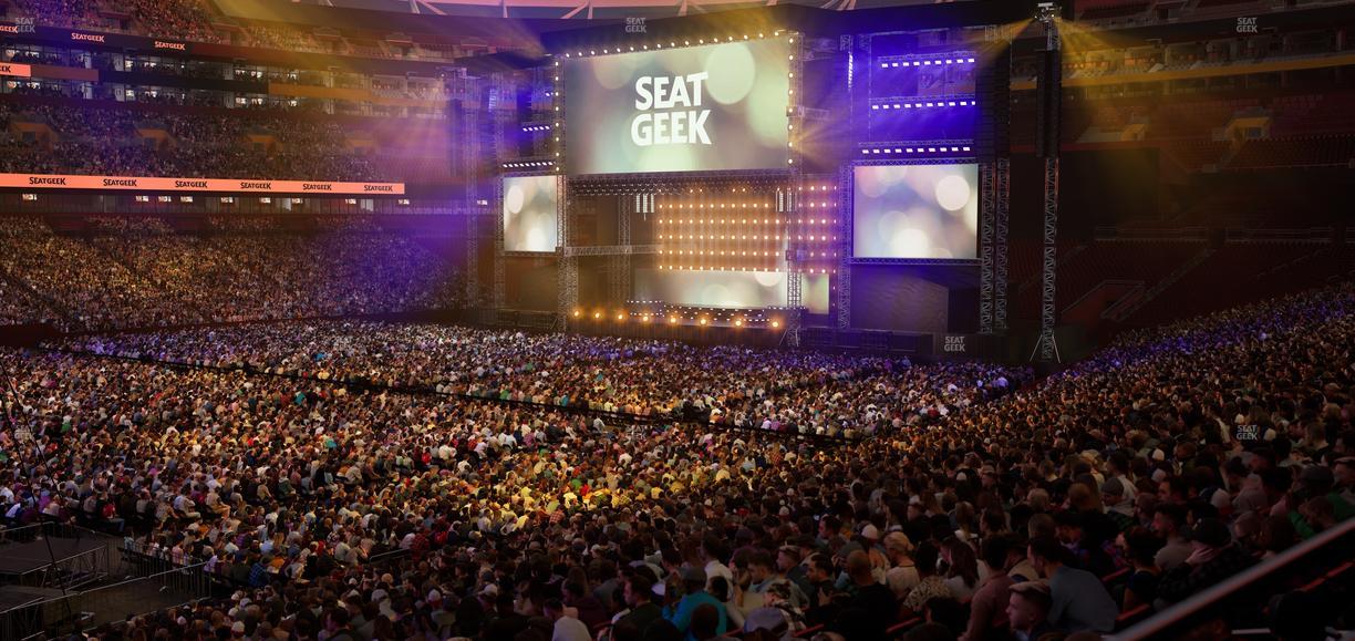 Northwest Stadium - Section 225 Seat View