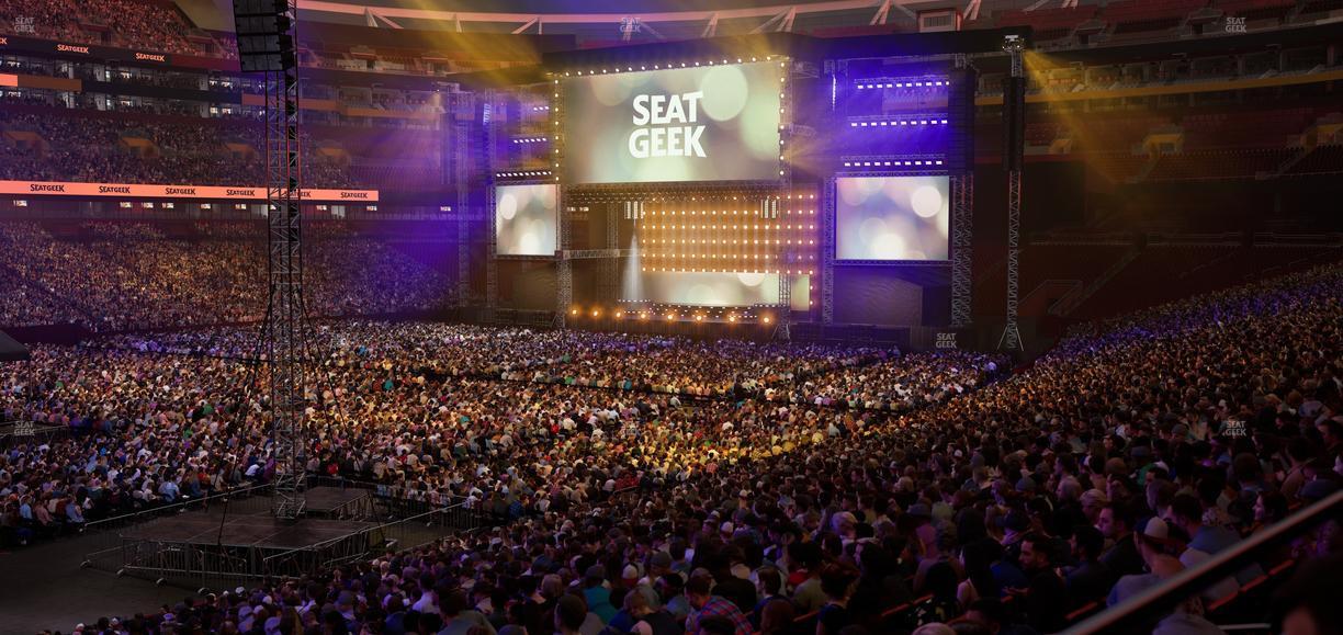 Northwest Stadium - Section 226 Seat View