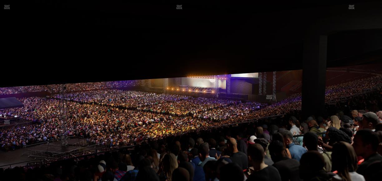 Northwest Stadium - Section 226 Seat View