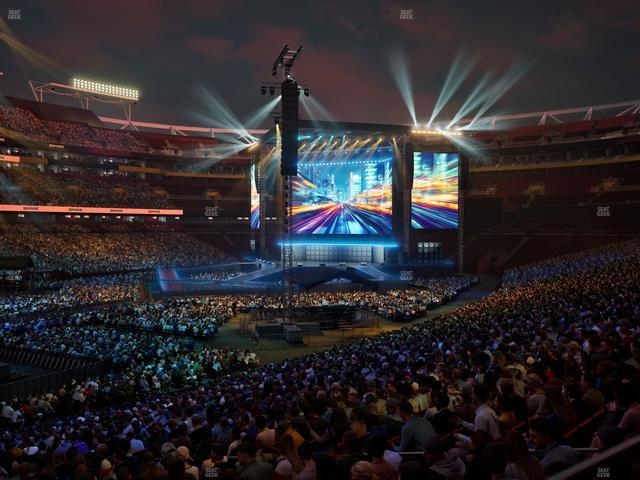 Northwest Stadium - Section 227 Seat View