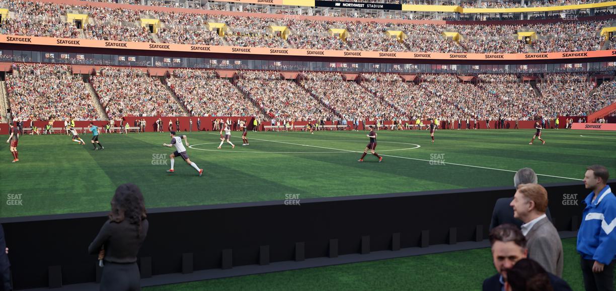 Northwest Stadium - Section 23 Seat View