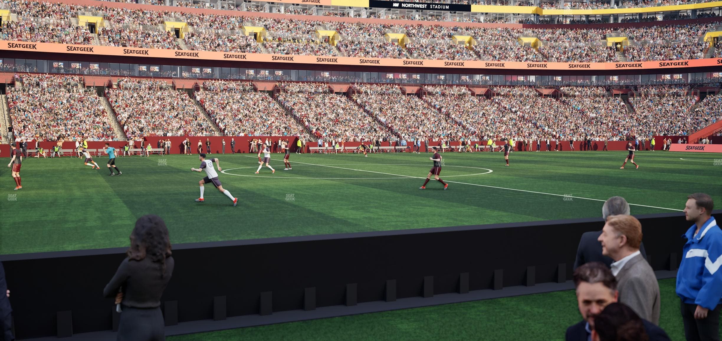 Northwest Stadium - Section 23 Seat View