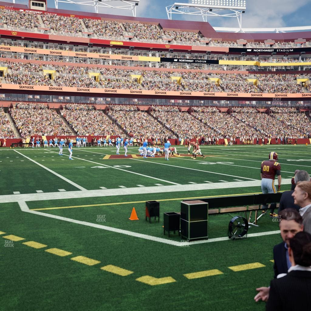 Northwest Stadium - Section 23 Seat View