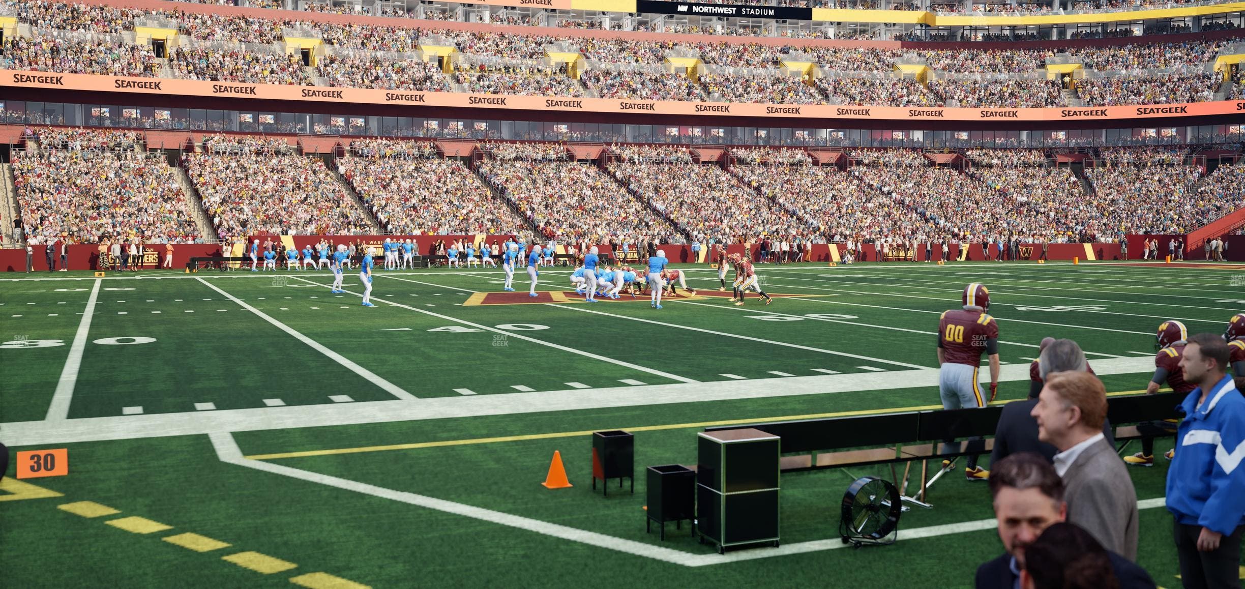 Northwest Stadium - Section 23 Seat View