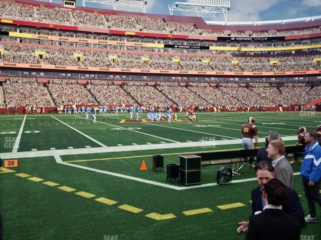 Northwest Stadium - Section 23 Seat View