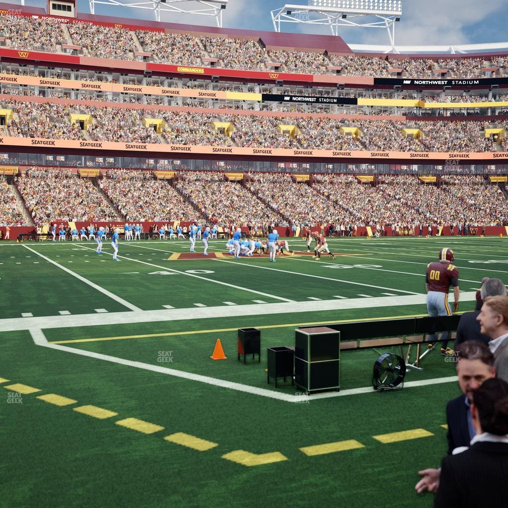 Northwest Stadium - Section 23 Seat View