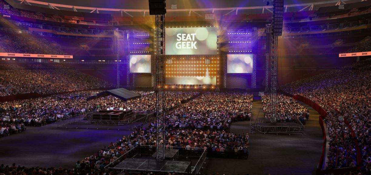 Northwest Stadium - Section 230 Seat View