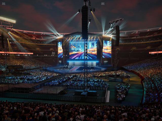 Northwest Stadium - Section 230 Seat View