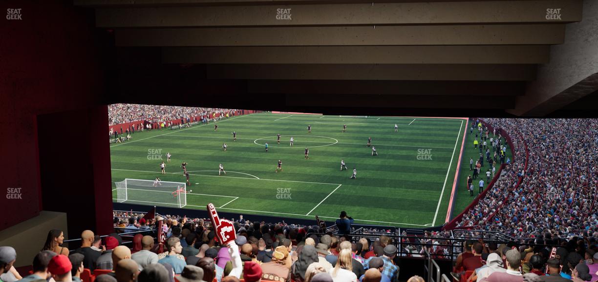 Northwest Stadium - Section 230 Seat View