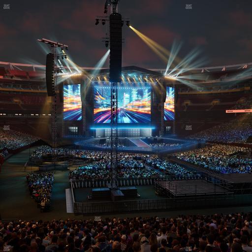 Northwest Stadium - Section 234 Seat View
