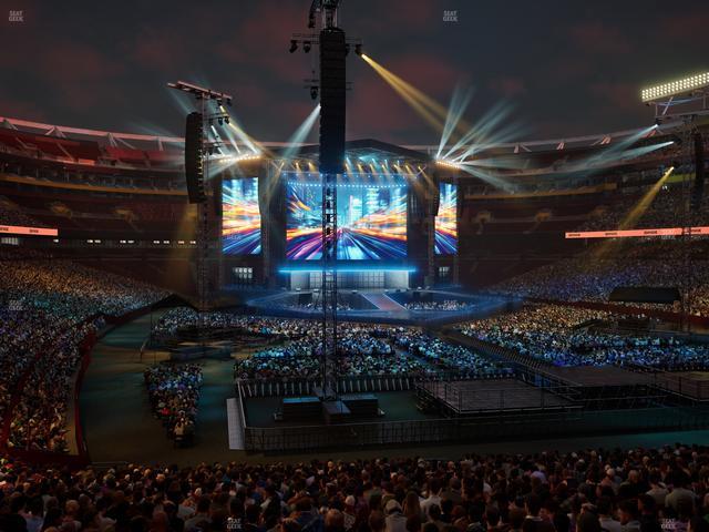 Northwest Stadium - Section 234 Seat View