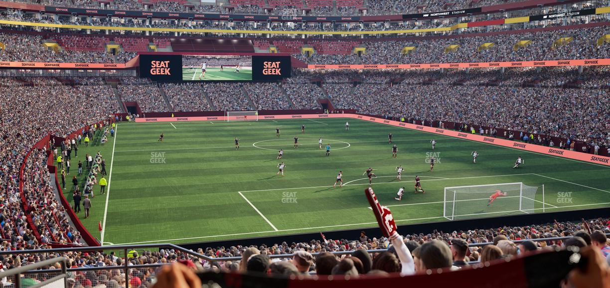 Northwest Stadium - Section 234 Seat View