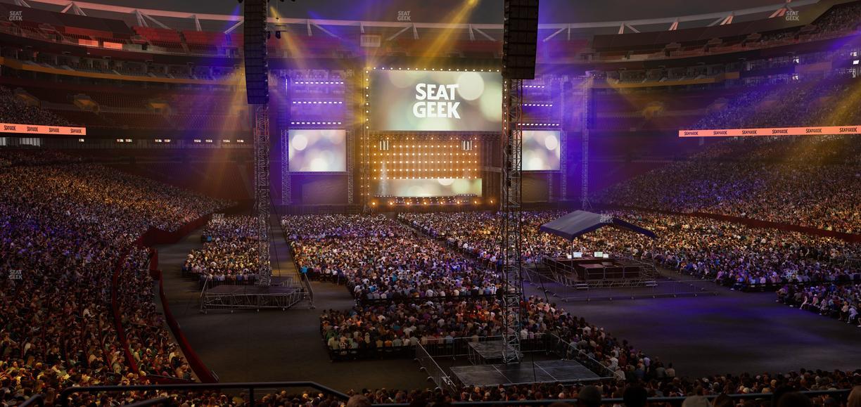 Northwest Stadium - Section 234 Seat View