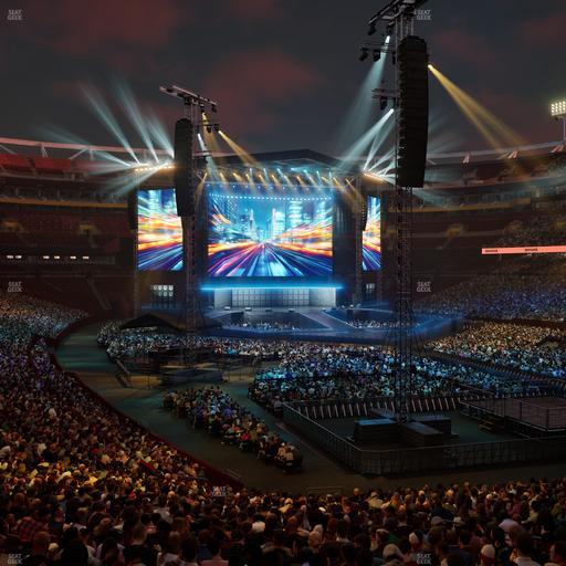 Northwest Stadium - Section 235 Seat View