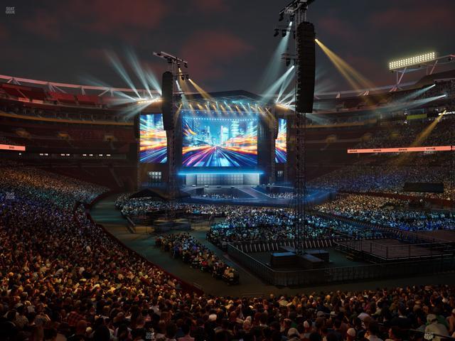 Northwest Stadium - Section 235 Seat View